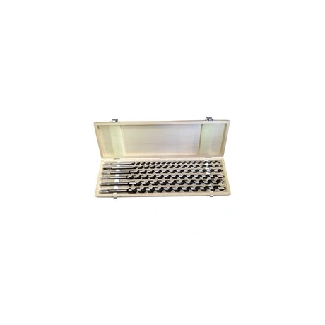 Extol Premium FAFÚRÓ KÉSZLET 6 DB, CSAVAROS HEGGYEL, HATSZÖG BEFOGÁS, FA DOBOZBAN 8801292