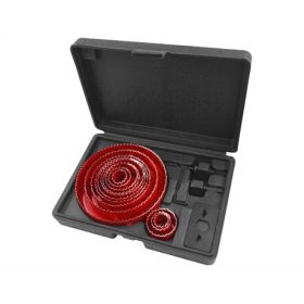   Extol Premium KÖRKIVÁGÓ KÉSZLET, 17 DB-OS, MŰANYAG, FA, GIPSZKARTON 8801605