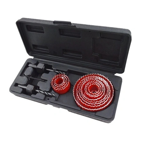 Extol Premium KÖRKIVÁGÓ KÉSZLET, 15 DB-OS, MŰANYAG, FA, GIPSZKARTON 8801606