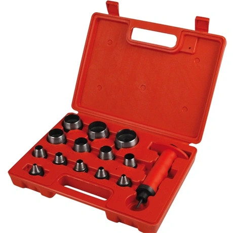 Extol Premium LYUKASZTÓ KÉSZLET, 14DB, SZÍNES MŰANYAG MARKOLAT, MŰANYAG KOFFER 8801850