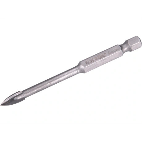 Extol Premium FÚRÓ ÜVEGRE, KERÁMIÁRA ÉS CSEMPÉRE, KEMÉNYFÉM LAPKÁS, 6X80MM, 1/4" HATSZÖG BEFOGÁS 8801886