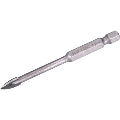 Extol Premium FÚRÓ ÜVEGRE, KERÁMIÁRA ÉS CSEMPÉRE, KEMÉNYFÉM LAPKÁS, 6X80MM, 1/4" HATSZÖG BEFOGÁS 8801886