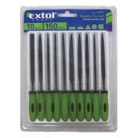 Extol Craft TŰRESZELŐ KLT. ERGONÓM. NYÉLLEL , 10DB, 140MM 8801