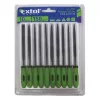 Extol Craft TŰRESZELŐ KLT. ERGONÓM. NYÉLLEL , 10DB, 140MM 8801