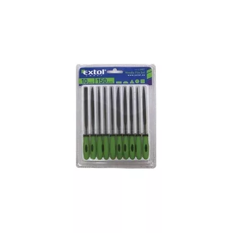 Extol Craft TŰRESZELŐ KLT. ERGONÓM. NYÉLLEL , 10DB, 140MM 8801