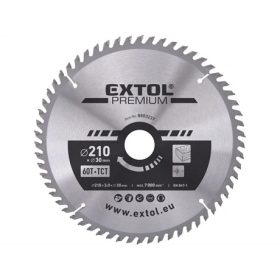   Extol Premium KÖRFŰRÉSZLAP, KEMÉNYFÉMLAPKÁS, 350×30MM(LYUK ÁTM), T40, 3,5MM 8803251