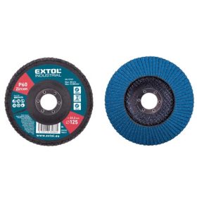   Extol Industrial LAMELLÁS CSISZOLÓ INOX, ACÉL ÉS ALU MUNKADARABOK CSISZOLÁSÁRA, 125×22MM, P60 8803426