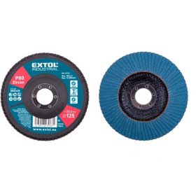 Extol Industrial LAMELLÁS CSISZOLÓ 125×22MM; P80 8803428