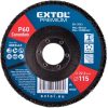Extol Premium LAMELLÁS CSISZOLÓ 115X22MM, P60, KÚPOS 8803463
