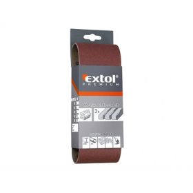   Extol Premium CSISZOLÓSZALAG KÉSZLET 75×533MM 3 DB P120 8803532