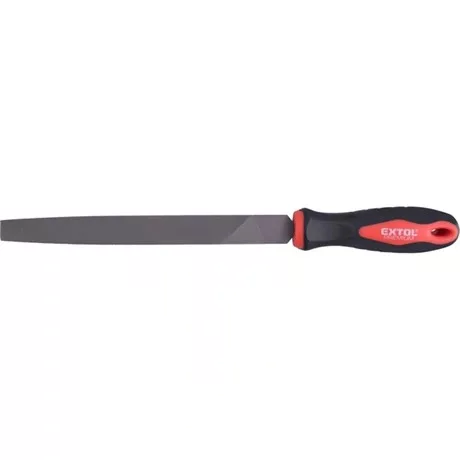 Extol Premium FÉMRESZELŐ 200MM LAPOS, T12 ACÉL, VÁGAT 2, FINOM, TPR GUMIS MŰANYAG NYÉL 8803600