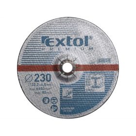   Extol Premium CSISZOLÓ KORONG ACÉLHOZ, KÉK, 125X6,0X22,2MM, MAX 12200 FORD/PERC 8808702