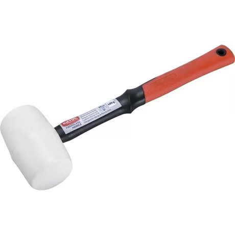 Extol Premium GUMIKALAPÁCS ÜVEGSZÁLAS NYÉLLEL, FEHÉR GUMI , 50 MM, 0,28 KG 8811111