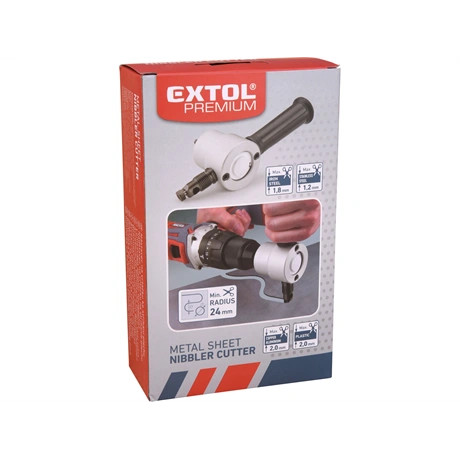 Extol Premium FÚRÓGÉPPEL HAJTHATÓ MECHANIKUS LEMEZVÁGÓ/LYUKASZTÓ FEJ 8813651