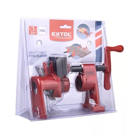 Extol Premium CSŐTENGELYES SZORÍTÓ, 3/4", ACÉL 8815403