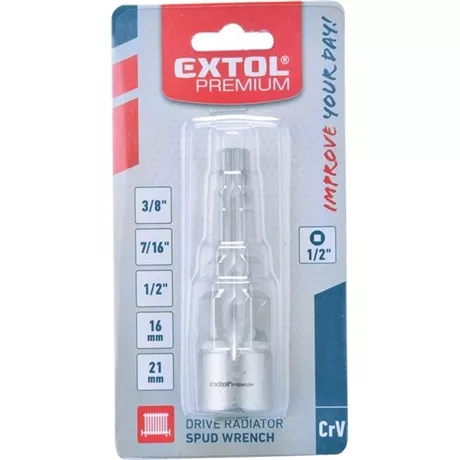 Extol Premium RADIÁTOR KULCS (LÉPCSŐS- VAGY CAFNI KULCS) BEFOGÁS: 1/2" 8816200