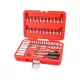 Extol Premium DUGÓKULCS KÉSZLET 1/4", 57DB 8818101