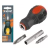 Extol Premium MAROKCSAVARHÚZÓ, 2DB CSERÉLHETŐ, KÉTOLDALAS RÖVID SZÁRRAL (LAPOS: 4MM, 5,5MM, PH1, PH2) 8819106