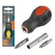 Extol Premium MAROKCSAVARHÚZÓ, 2DB CSERÉLHETŐ, KÉTOLDALAS RÖVID SZÁRRAL (LAPOS: 4MM, 5,5MM, PH1, PH2) 8819106