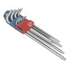 Extol Premium TORX KULCS KÉSZLET 9DB, EXTRA HOSSZÚ, T10-T50 8819412