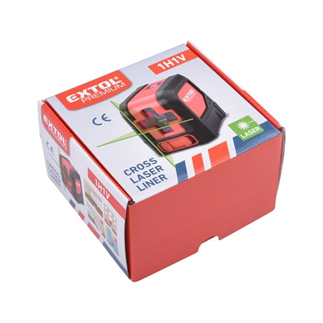 Extol Premium LÉZERES VÍZSZINTEZŐ, ZÖLD, 1H1V 8823306