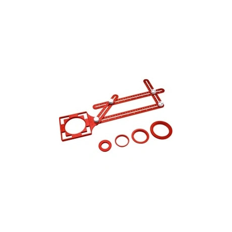 Extol Premium NÉGYOLDALÚ VONALZÓ (SZÖGMÁSOLÓ,SZÖGSABLON), 250×120 MM, ALU 8825122