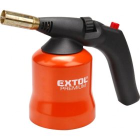   Extol Premium GÁZLÁMPA FORRASZTÁSHOZ, PB GÁZHOZ, PIEZÓ GYÚJTÁSSSAL, FÉM GÁZPALACK TARTÓ 8848105