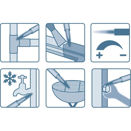 Extol Premium GÁZLÁMPA MINI FORRASZTÁSHOZ, PIEZÓ GYÚJTÁSSSAL 8848107