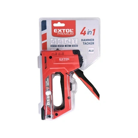 Extol Premium TŰZŐGÉP 10,6 ÉS 11,3MM×6-14MM, KAPCSOK, U-SZEG ÉS SZEG 8851112