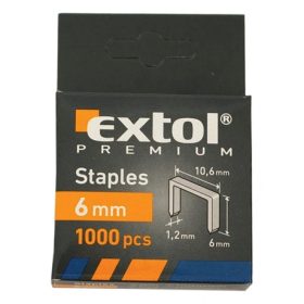   Extol Premium TŰZŐGÉPKAPOCS PROFI (10,6X0,52X1,2MM) , 12MM, 1000DB 8852204
