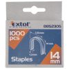 Extol Premium U-SZEG 7,55×0,52×1,2MM, 14MM, 1000DB, 4770704, 8851110, 8851112 TŰZŐGÉPEKHEZ 8852305