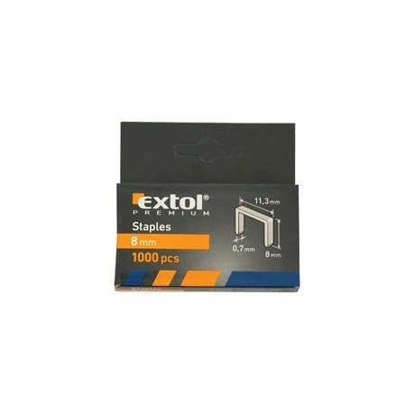 Extol Premium TŰZŐGÉPKAPOCS (11,3×0,52×0,7), 8MM, 1000DB 8852502