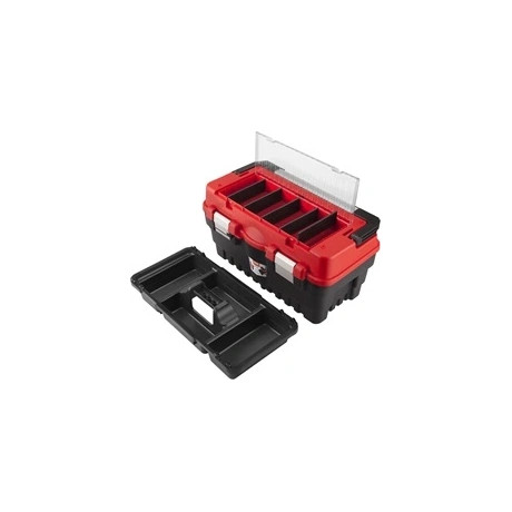 Extol Premium SZERSZÁMOSLÁDA, MŰANYAG 462×256×242MM, TÁLCÁVAL, LAKATOLHATÓ 8856080