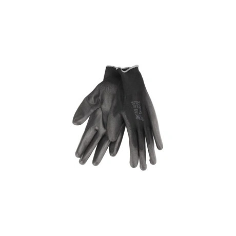 Extol Premium KÖTÖTT KESZTYŰ FEKETE POLIÉSZTER, MÉRET: 10' POLIURETÁNBA MÁRTOTT TENY. ÉS UJJHEGY 8856637