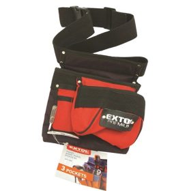   Extol Premium SZERSZÁMTARTÓ ÖV, 3+2 ZSEB, NYLON SZÖVET, MŰANYAG CSAT 8858001