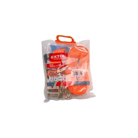 Extol Premium RAKOMÁNYRÖGZÍTŐ GURTNI, KAMPÓS, 6M×50MM 8861153