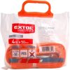 Extol Premium VONTATÓ HEVEDER, MAX.2800KG, 4MX50MM, 2 DB KOVÁCSOLT KAMPÓVAL 8861160