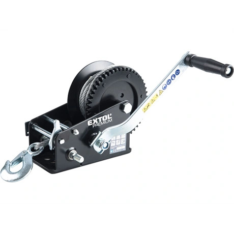 Extol Premium KÁBELCSÖRLŐ, KÉZI KURBLIVAL, MAX.1350KG 8861305