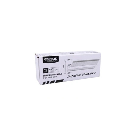 Extol Premium SZEG FEJJEL 8865042- ÉS 8894580-HOZ, 480 DB, SZÁR:3,05MM, FEJ:7MM, HOSSZ.:75MM 8862604