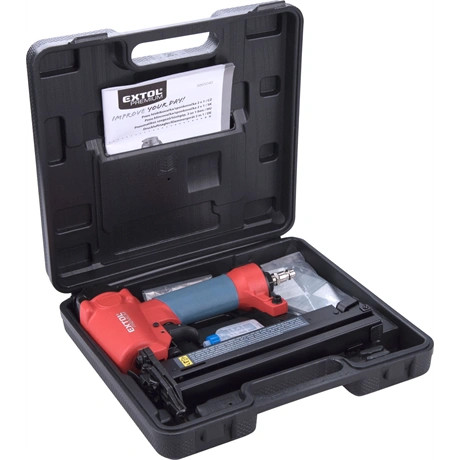 Extol Premium PNEUMATIKUS SZÖGBELÖVŐ GÉP, SZALAGTÁRAS SZEGEKHEZ, 1/4" 8865040