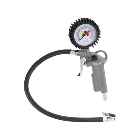 Extol Premium GUMIABRONCS FÚVATÓ PISZTOLY, MANOMÉTERREL, MAX. 8 BAR, 1/4" TÖMLŐCSATLAKOZÓ 8865064