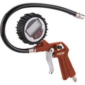   Extol Premium GUMIABRONCS FÚVATÓ PISZTOLY, DIGITÁLIS MANOMÉTERREL 8865065