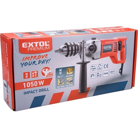 Extol Premium ÜTVEFÚRÓGÉP , 1050W, FÉMHÁZAS 8890040