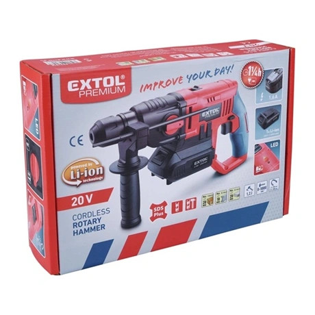 Extol Premium AKKUS ÜTVEFÚRÓ SDS PLUS, AKKU ÉS TÖLTŐ NÉLKÜL 8891819