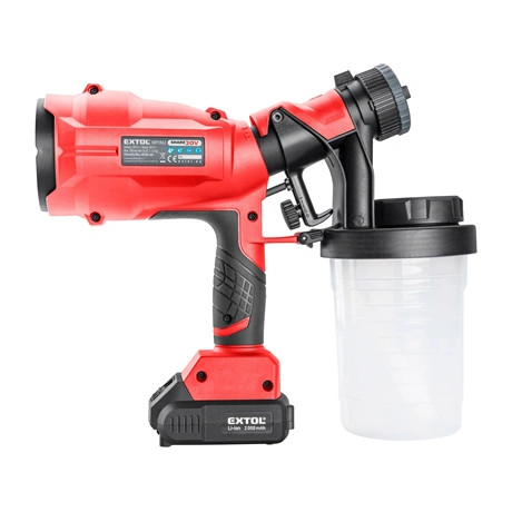 Extol Premium FESTÉKSZÓRÓ GÉP AKKUS 20V LI-ION AKKU ÉS TÖLTŐ NÉLKÜL 8891863