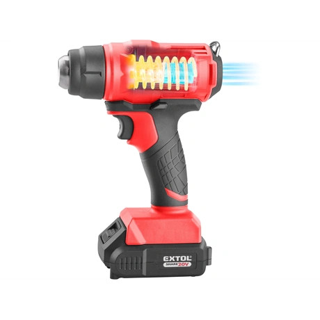 Extol Premium HŐLÉGFÚVÓ GÉP AKKUS 20V LI-ION AKKU ÉS TÖLTŐ NÉLKÜL 8891867