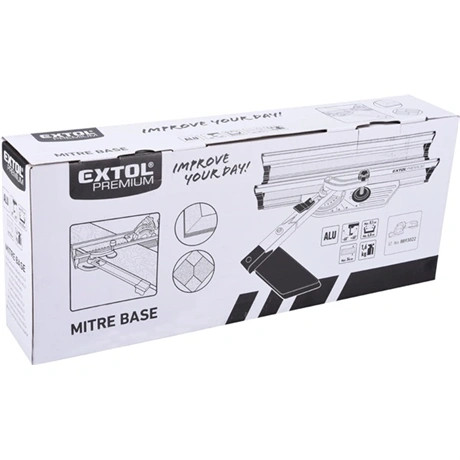 Extol Premium GÉRVÁGÓ VEZETŐSÍN, ALU, FERDE VÁGÁSHOZ A 8893022 MINI KÖRFŰRÉSZHEZ 8893022A