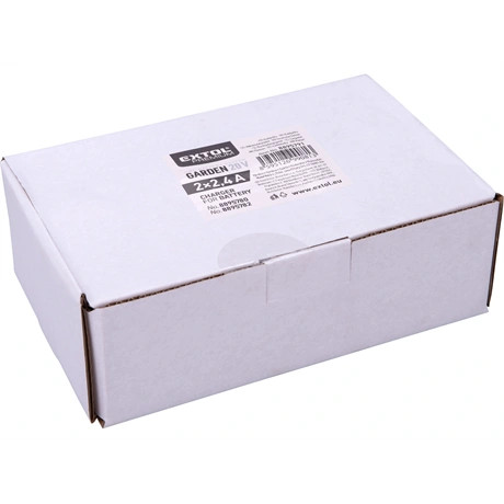 Extol Premium AKKUTÖLTŐ DUPLA, GARDEN20V, 20V, 2×2, 4A A 8895780 ÉS 8895782 AKKUHOZ 8895791