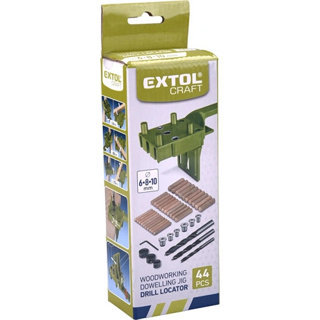 Extol Craft FATIPLIZŐ SABLON KÉSZLET, 44DB-OS 901803