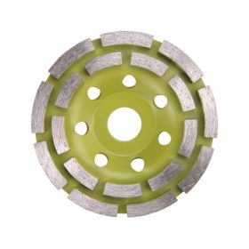   Extol Craft GYÉMÁNTCSISZOLÓ KORONG; 115MM×22,2MM, KÉTSOROS 903024